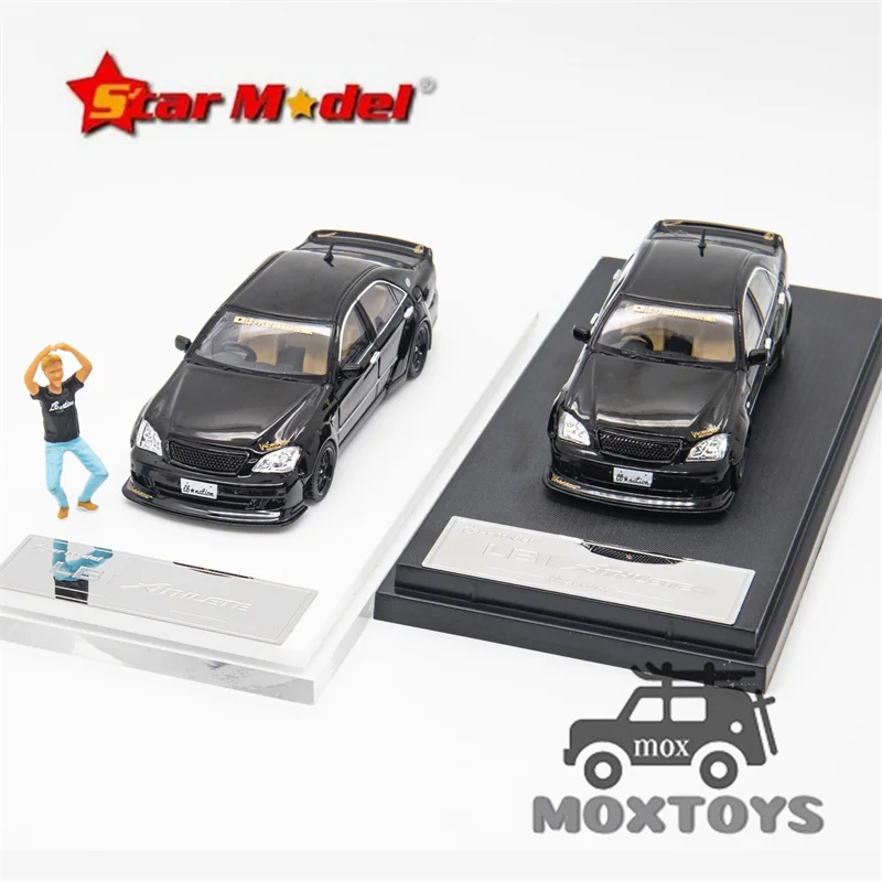 

Модель Star 1:64 Liberty Walk Mk12 LB, Презентация нации, черная литая модель автомобиля