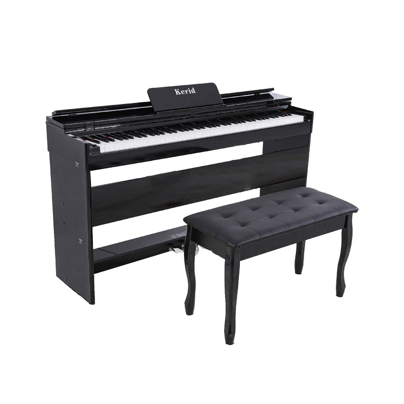 Hot digital keyboard electronic piano instruments china black 88-key 3 pedal digital piano