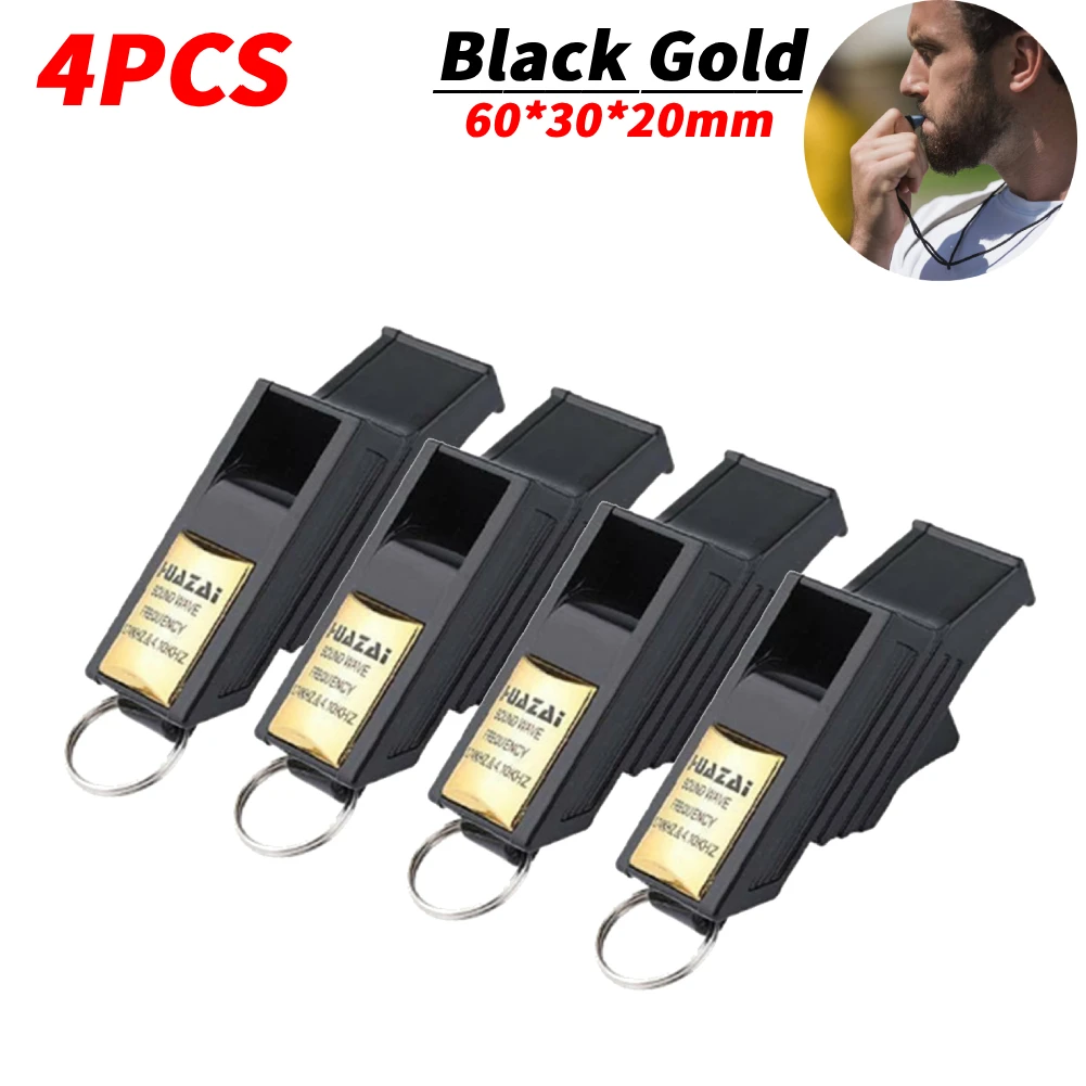 4PCS Black Gold