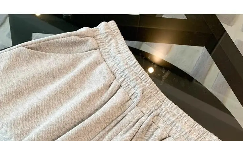 4-14 Jahre Sommer Mädchen Kleidungsset Einfarbiges Lässiges T-Shirt+Kurze Hose 2-teiliges Set Kleinkind Mädchen Modisches Outfit – Detail 14
