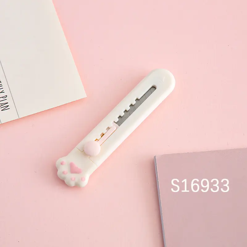 Mr.Paper Mini Portable Cat's Paw Tool Knife Cute Creative Exquisite Handbook Decoration Paper Cutting Stationery Supplies - Image 9