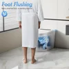 Smart Toilet, Modern Automatic Flush, Foot Sensor Flush, Heated Seat, Toilet in LED Luminous Bowl, Tankless Toilet 2
