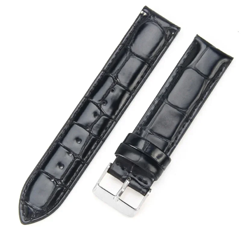 Premium Genuine Leather Watch Strap - Unisex, Multiple Sizes Available