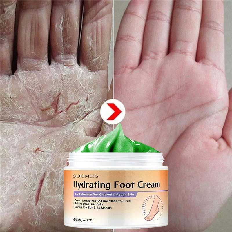 

Soomiig Anti-cracking Foot Cream Anti-dry Cracking Foot Cream Heel Crack Repair Cream To Remove Dead Skin Hand and Foot Care