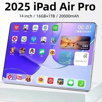 2026 Global Original Tablet iPad Air PRO 12 inch Android 15 22GB+2TB 20000mAh 5G Dual SIM Card WiFi GPS HD 4K Mi AndroidTablet 1