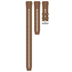 Premium Silicone 22mm Smartwatch Replacement Strap for HW Watch Ultimate (Brown)
