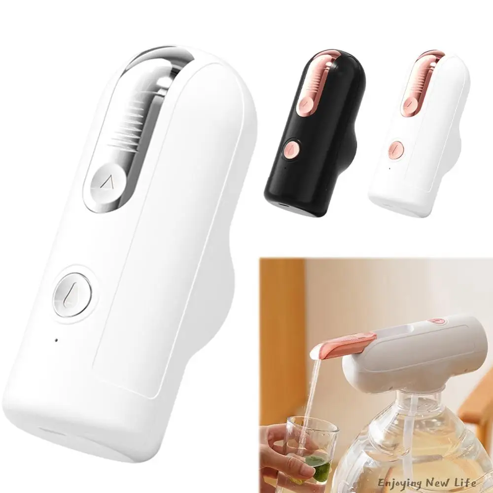 Electric Water Bottle Dispenser Retractable Water Spout USB Charging Bottle Switch Drinking Jug Pump for Camping