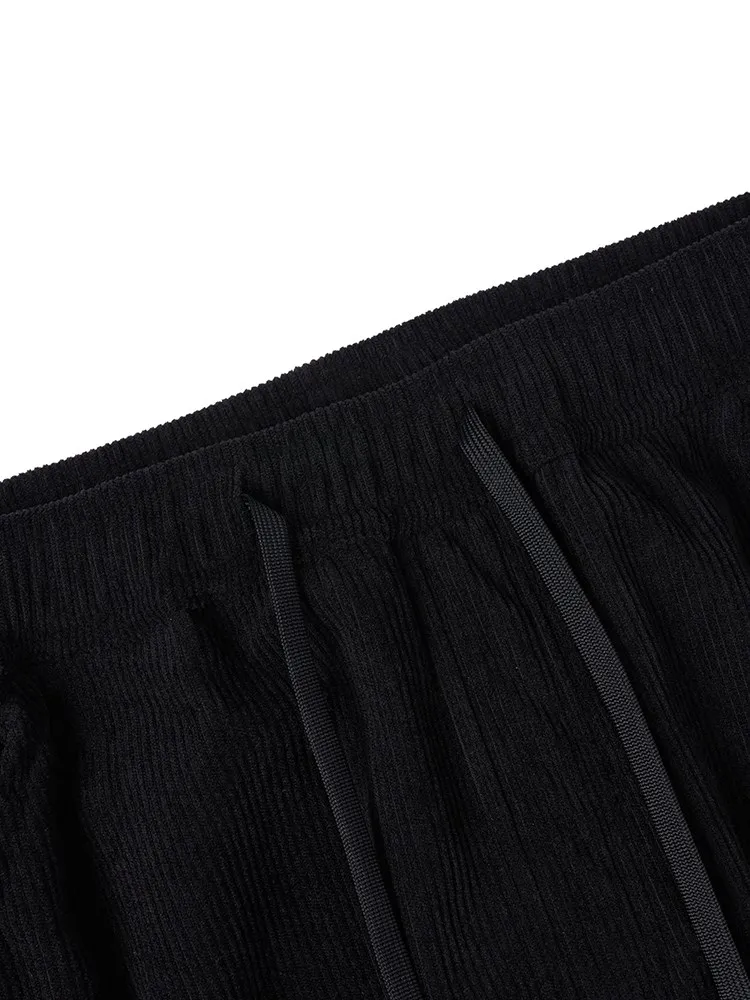 SIMWOOD 2024 Autumn Winter New Oversize Warm Fleece Liner Corduroy Cargo Pants Fashion Plus Size Trousers 3