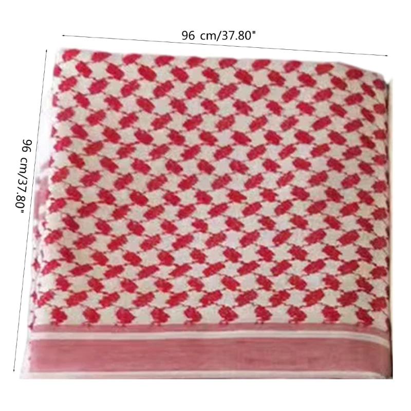 Breathable Cotton Arabian Scarf for Children Adjustable Size Suitable for 3-6 Years Outdoor Activities and Parties