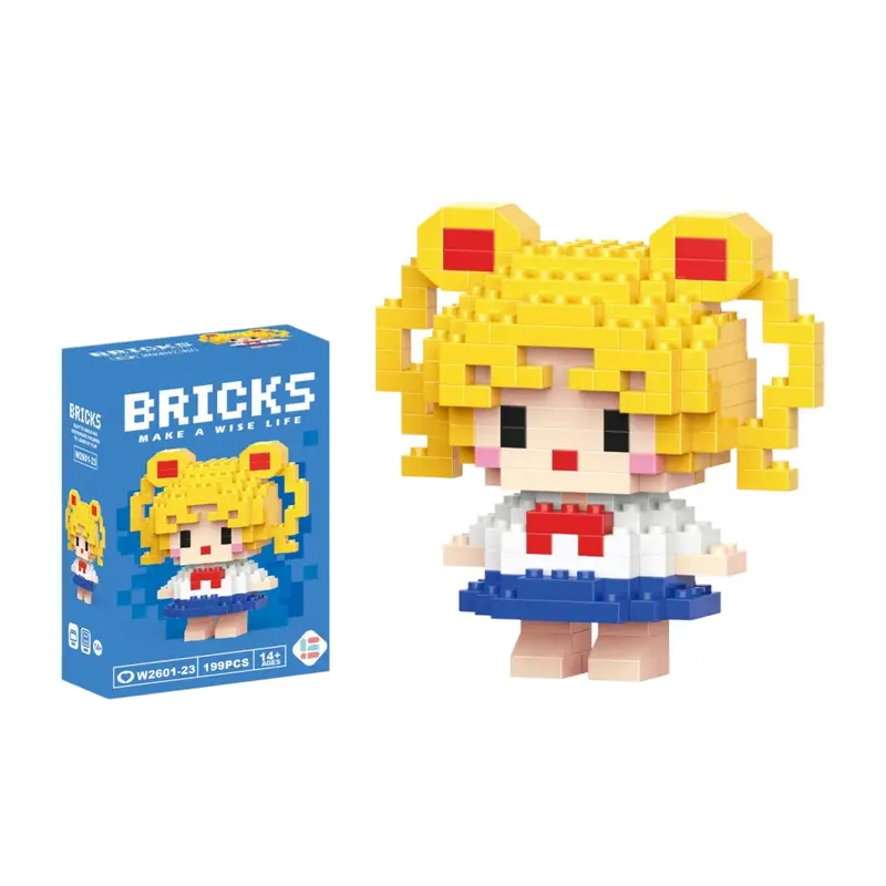 Disney 214 style Winnie LinaBell StellaLou Building Blocks Princess Cartoon Figrues Bricks Children's Assembly Toys Model Gift - Image 8