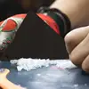 Snowboard Wax Scraper Triangle Portable Black Ski Wax Remover Snowboard Wax Removal Tool Accessories Repair Maintenance Gear 3