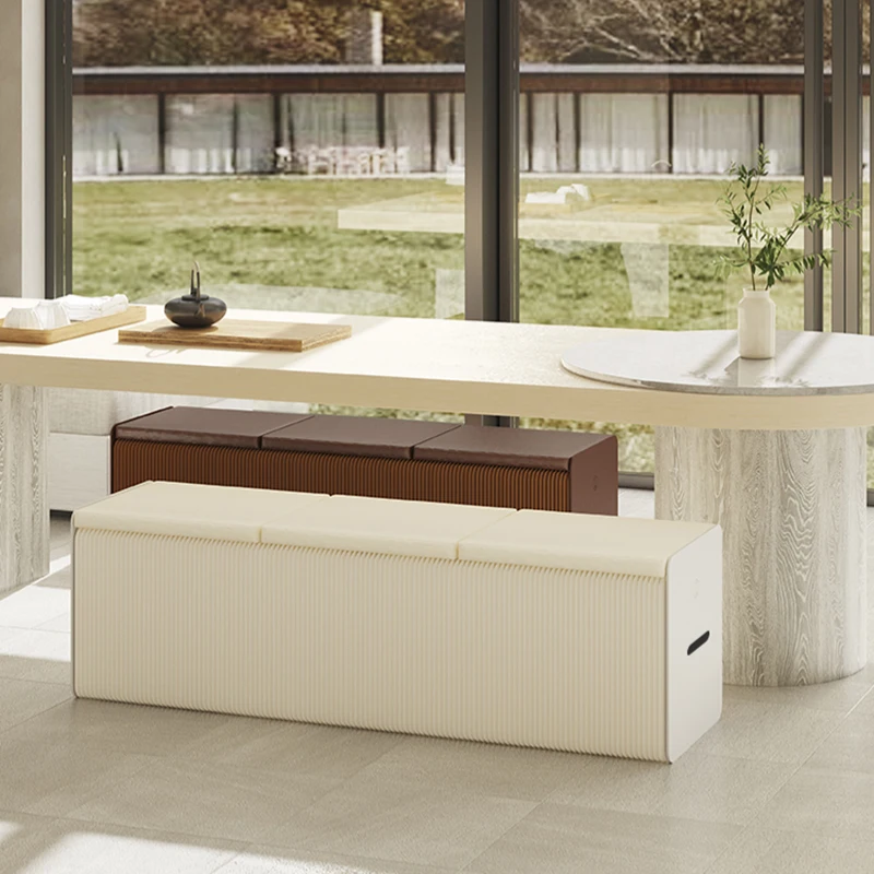 Folding Kraft Paper Stool, Creative Folding Stool, Telescopic Paper Bench, Shop Sofa Home Leisure Chair, Modern Furniture
