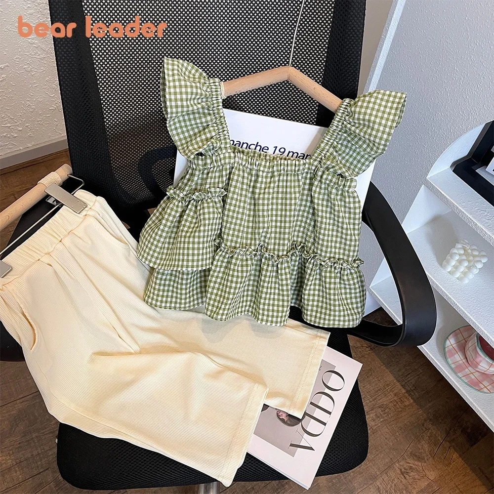 Bear Leader طفلة ملابس كاجوال مجموعة 2025 جديد الص...