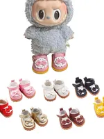 Labubu poupées princesse chaussures Styles bricolage pour poupée Labubu en cuir chaussures en cuir poupées accessoires vêtements cadeau 6