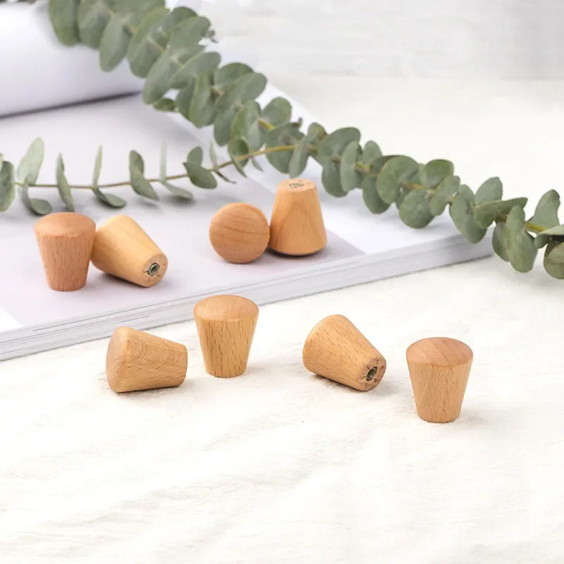 Description Picture 4 of item10pcs/set Solid Wood Dresser Wardrobe Handle Desk Drawer Knobs and Pulls Kitchen Cabinet Door Handle Cupboard Furniture Hardware