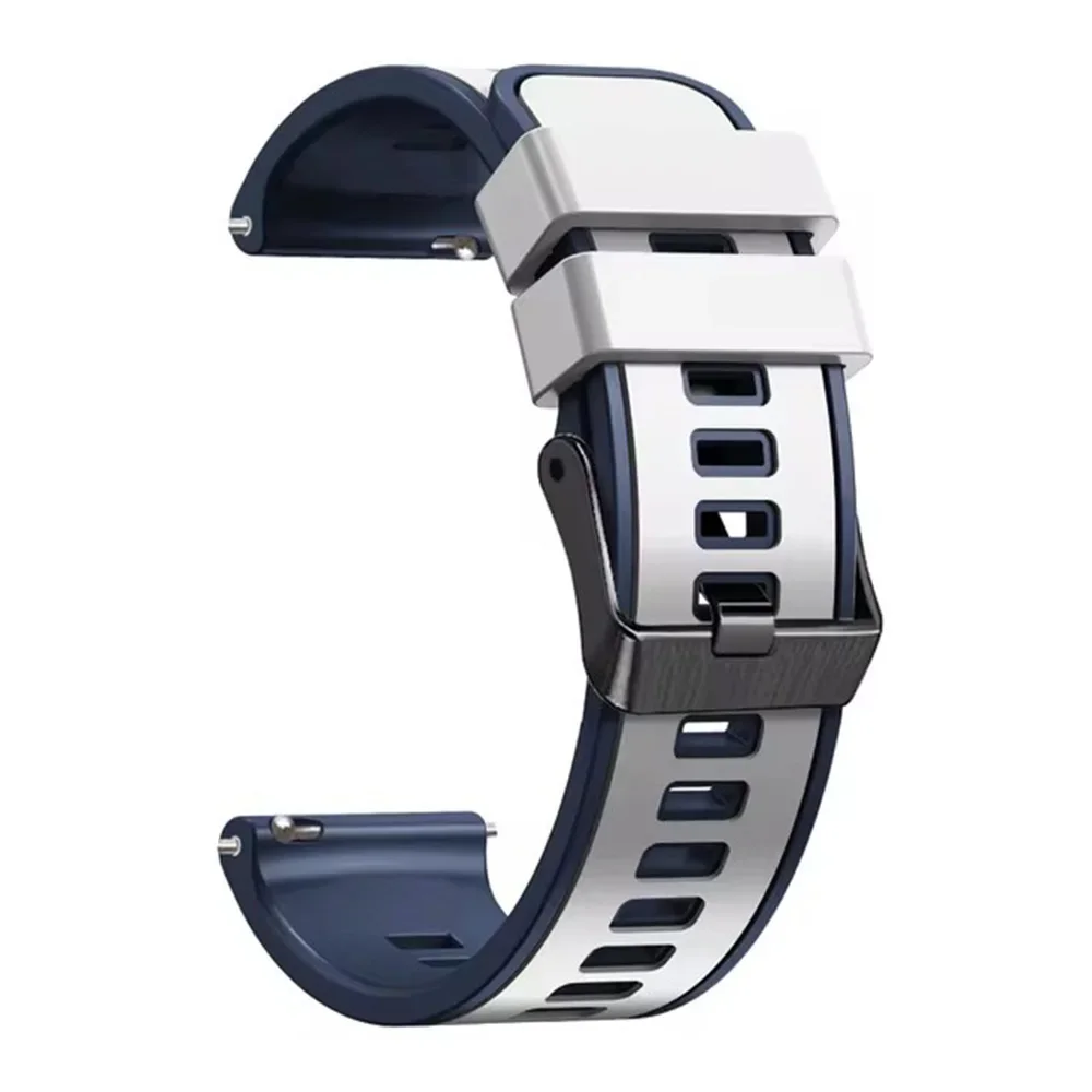 Premium 22mm Silicone Smartwatch Replacement Band Bracelet