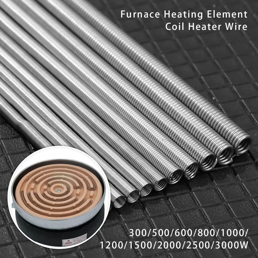 220v 300/500/600/800/3000w Furnace Heating Element Coil Heater Wire Max