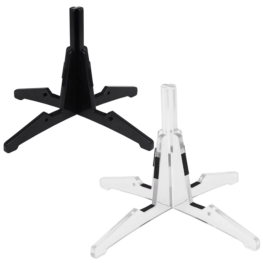 

1pc Portable Simplicity Clarinet Stand Flute Holder Clarinet Rest Rack Bracket Universal Cross Four Corner ABS Bracket 21x13x2cm