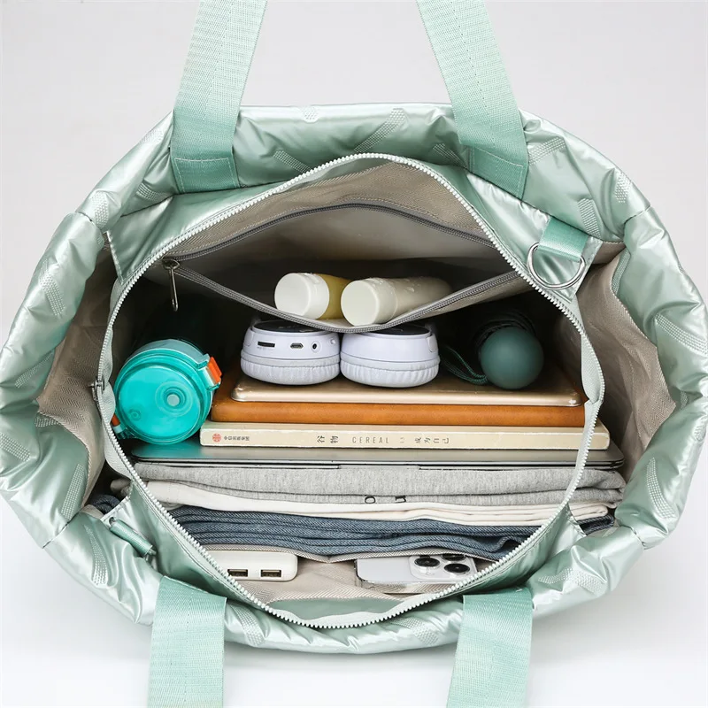 2024 New Women Short Distance Portable Travel Women Large Capacity Fashionable Commuting Tote Luggage Bag Business Trip Storage