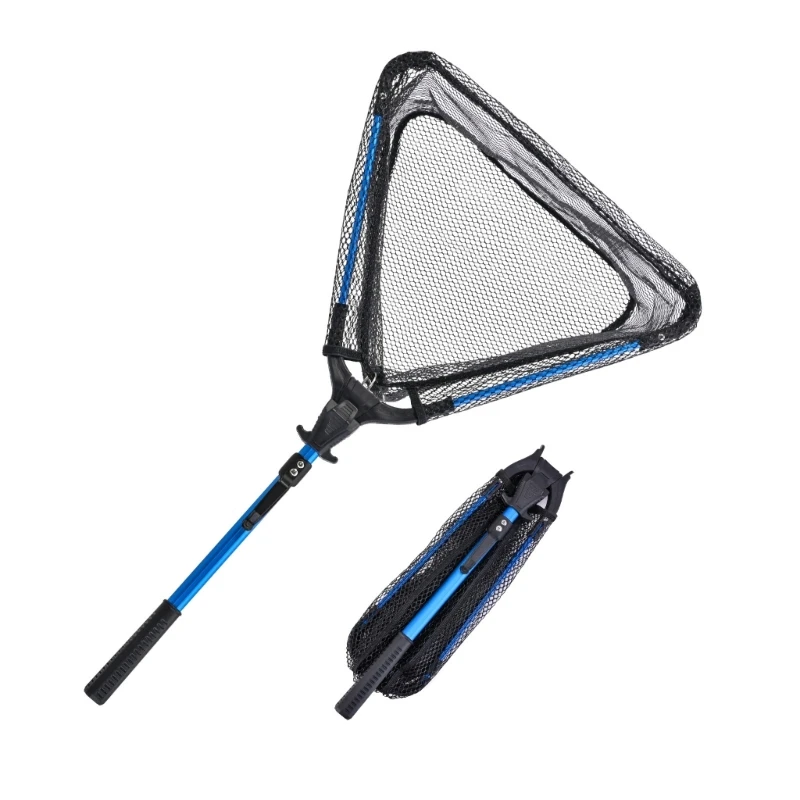 72/92cm Aluminum Alloy Fishing Net Telescoping Foldable Landing