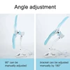 Home Desktop Clip Fan Mini Electric Wall Mounted Office Clamp Cooling Fans Student Dorm Bed Natural Wind Ventilation 220V 5