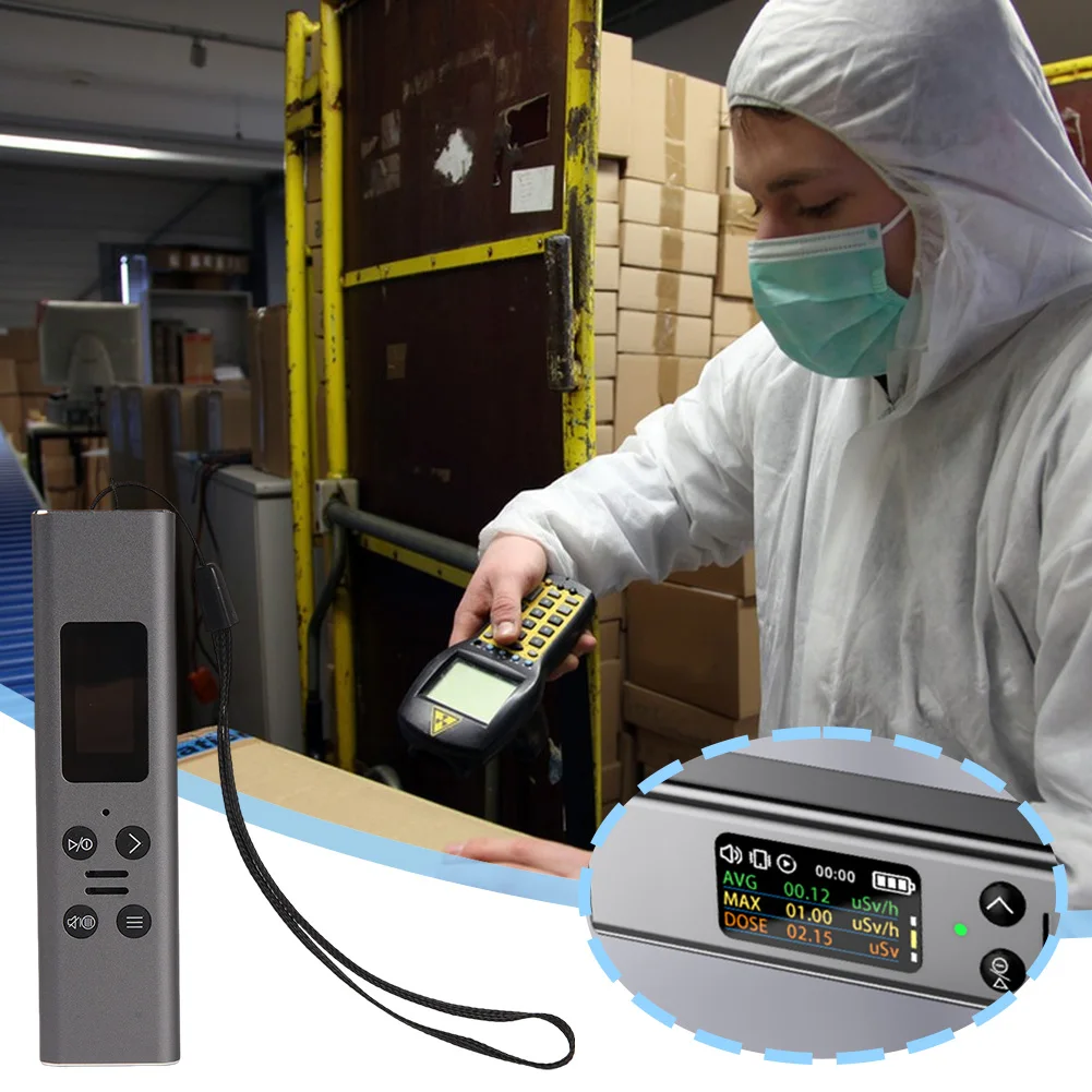 Radiation Tester Geiger Counter 10 Tester Style Optional for monitoring Ray Radiation/Air Detector for CO Temp Humidity Detector