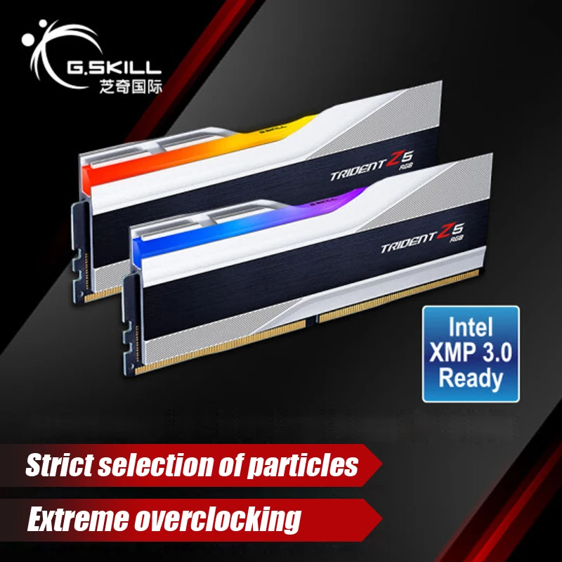 G.Skill Trident Z5 RGB 32GB 7200MHz CL34 DDR5 Black Desktop RAM
