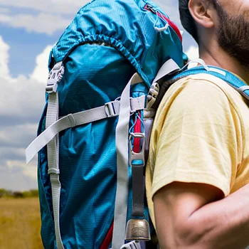 Loud Bear Bell Hiking Gear Alloy Bear Bells With Silencer Emergency Bell For Outdoor Fishing Survival, Hiking, Biking, Climbing 4