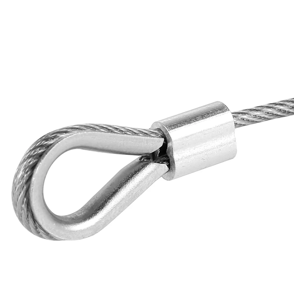 15/30m Cable Guardrail Ropes Awning Install Attachment Set Flexible Wire Soft Stainless Steel Hardware Universal Hoisting Rope stainless steel wire stainless steel cable rope kits steel wire rope