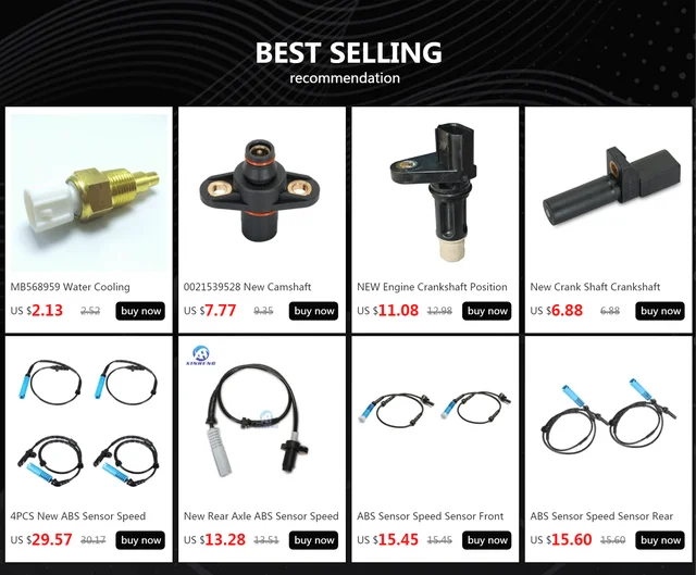 Car Rear ABS Wheel Speed Sensor LR033457 Replacement For Land Rover Range Rover 5.0 2013?2016