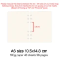 A6 Dot Grid
