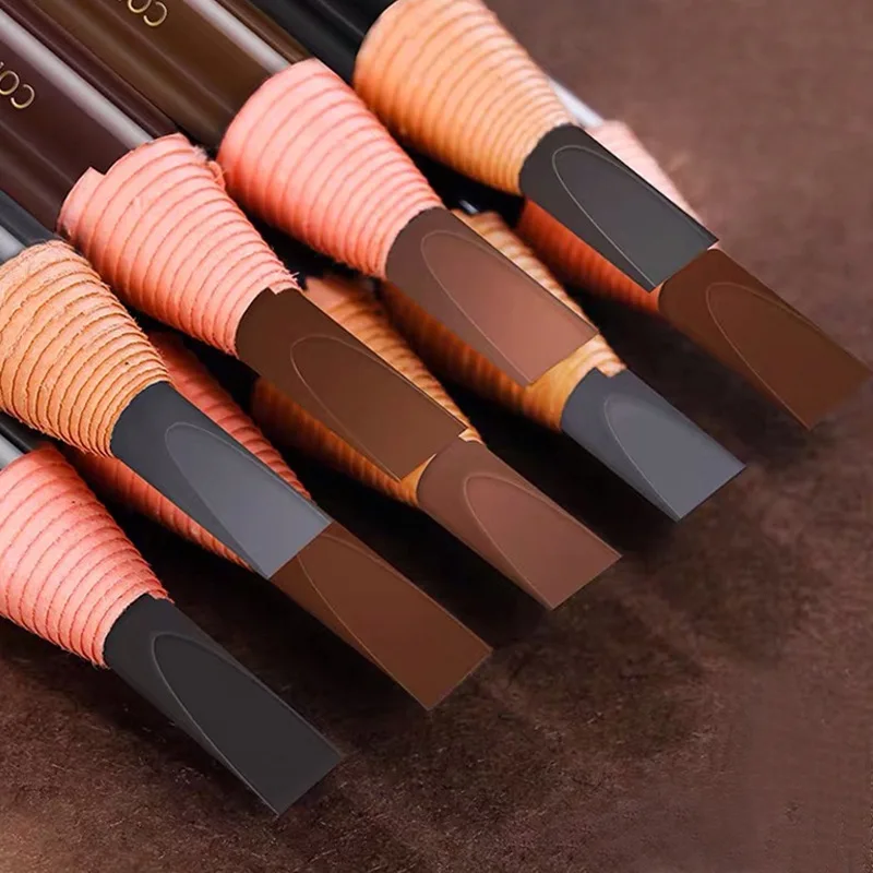 

Eyebrow Pencil Makeup Eyebrow Enhancers Cosmetic Art Waterproof Tint Stereo Types Coloured Beauty Tools Dropshipping