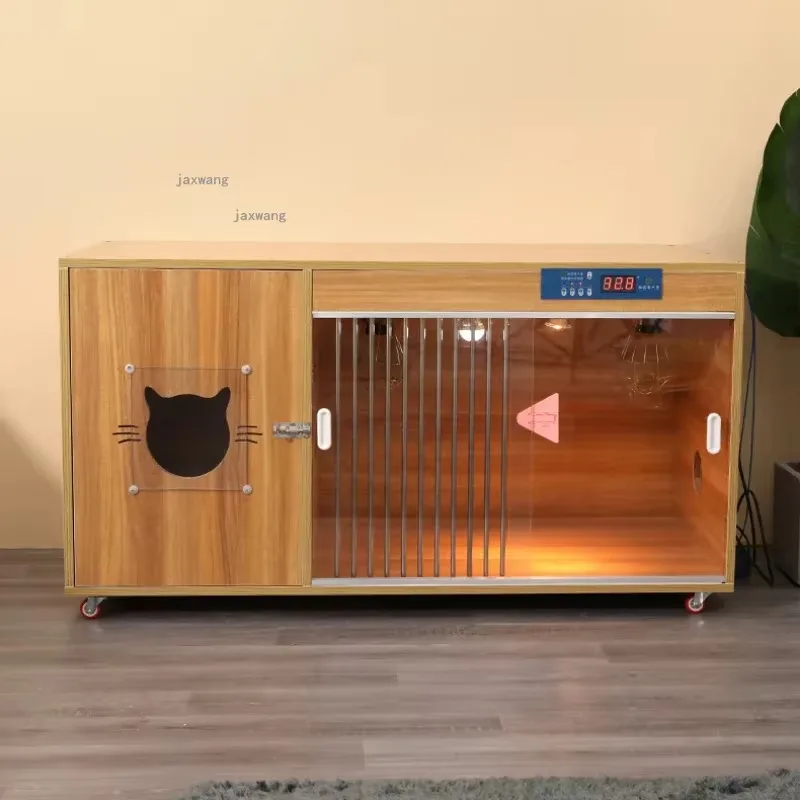 다기능 홈스테이 와트 야외 고양이 캐비닛 스마트 고양이 케이지 원목 아파트 고양이 빌라 애완동물 둥지 진열장
