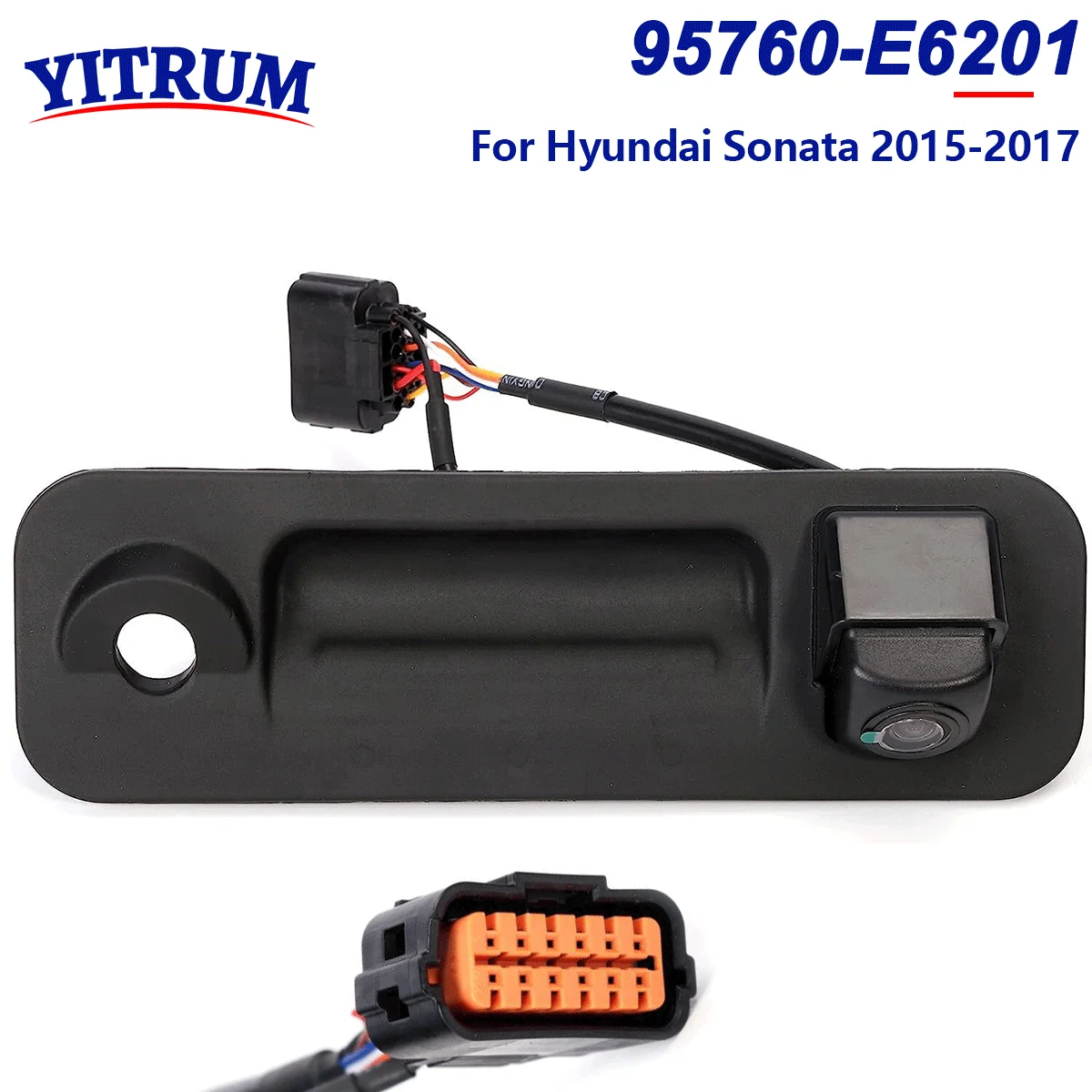 

YITRUM 95760-E6201 For Hyundai Sonata 2015 2016 2017 Rear View Backup Parking Reverse Camera Reverse Parking Assistant