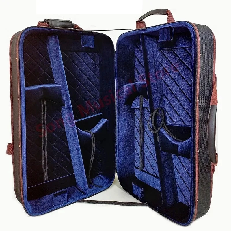 미국 저세율 4개 바이올린 포함 4 in 1 바이올린 케이스 나무 바이올린 케이스..