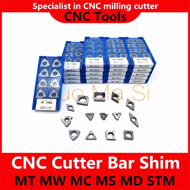 10pc Advanced Carbide CNC Tungsten Steel Tool Base MT1603 MT2204 STM1603 MW0603 MW0804 MD1103 MD1504 MD1506 MS1204 MC1204 MV1603