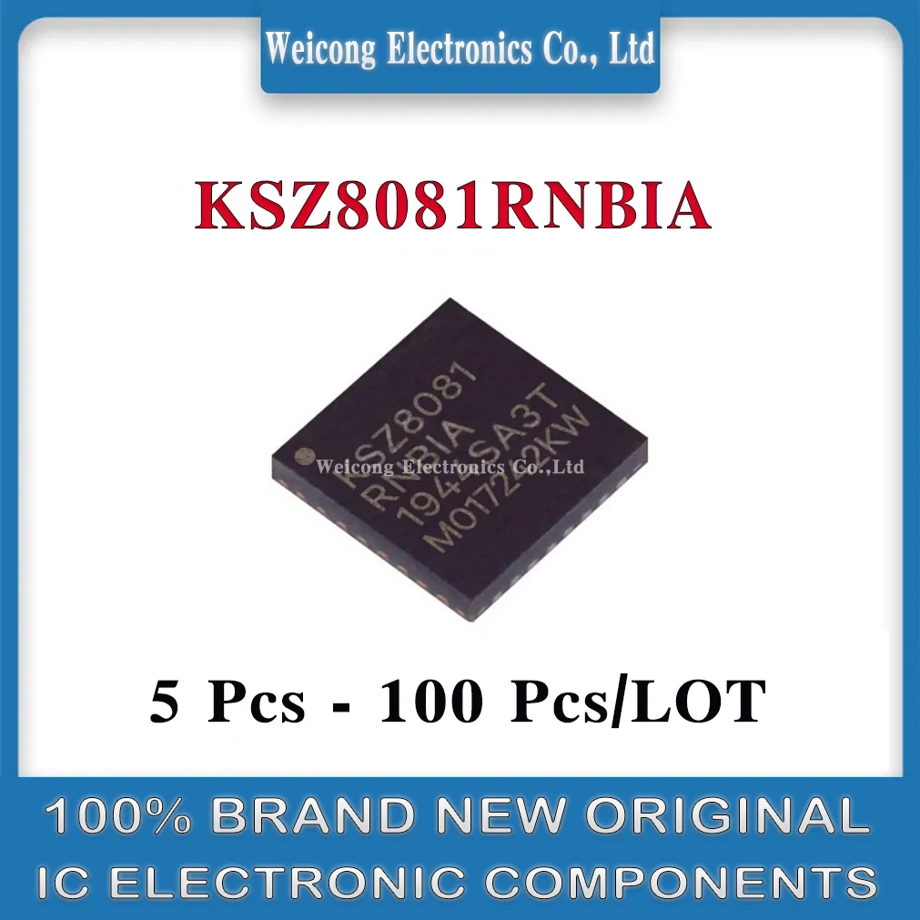 

KSZ8081RNBIA KSZ8081 KSZ 8081RNBIA 8081 IC Chip QFN-32