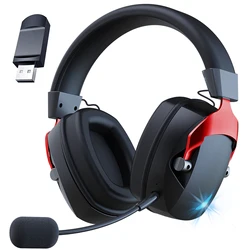 Acinaci Enhanced Wireless Gaming Headset with Bluetooth and Built - in Microphone (Red)