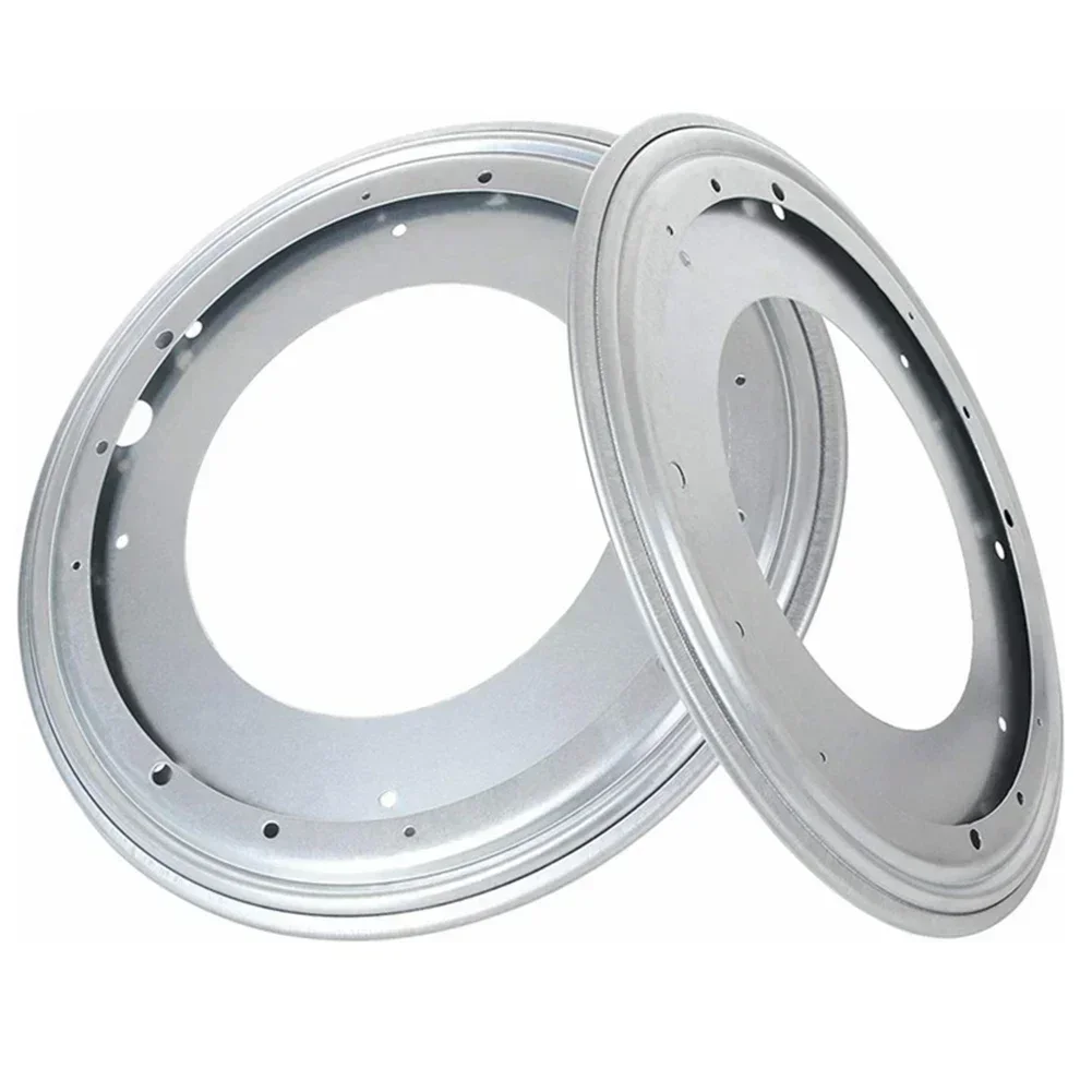 Rotating Display Stand Rotating Turntable Plate 4 Types Heavy Duty Rotating Bearing Turntable Lazy Susan Base Round Rotating Bearing Plate Turntable For Kitchen Dining Table