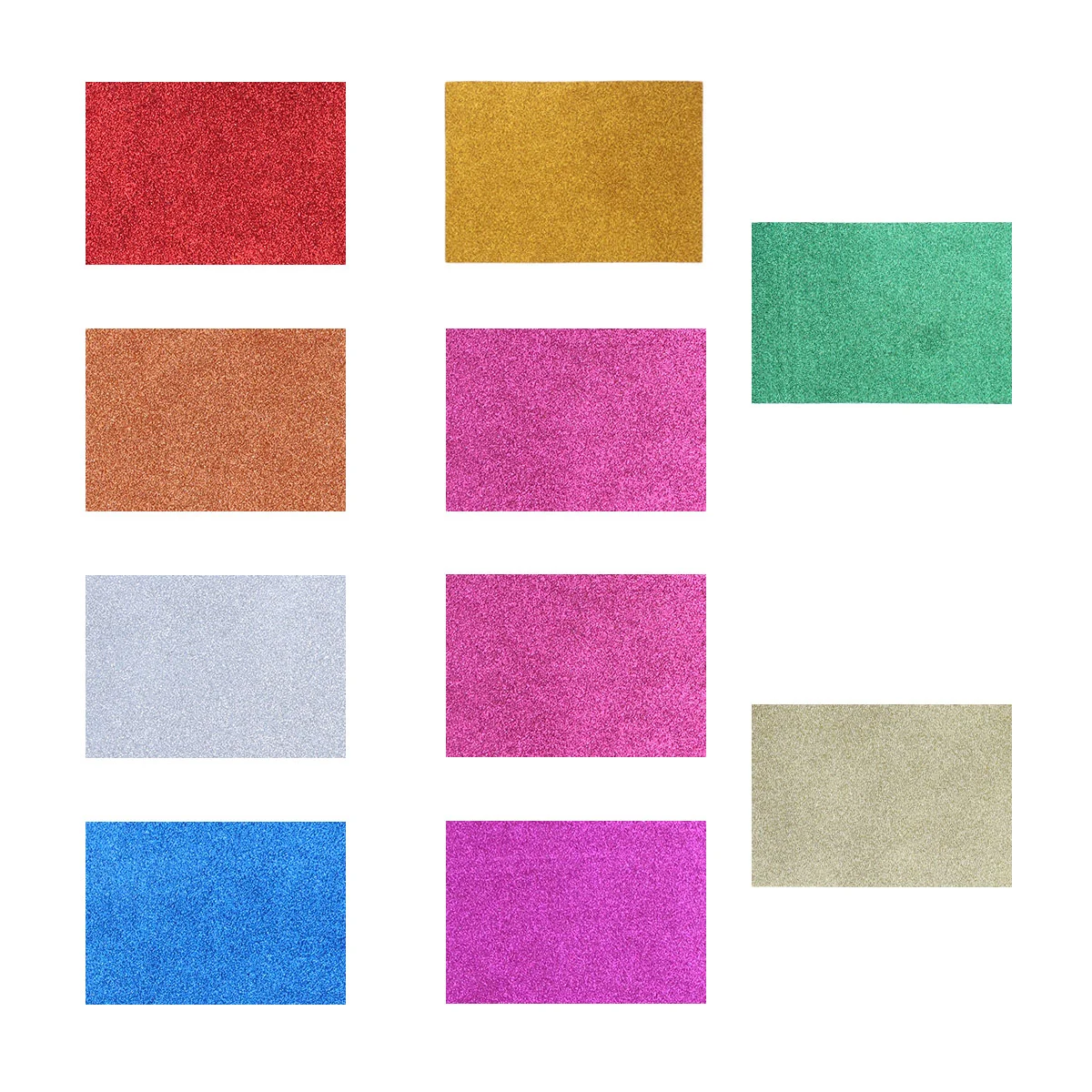 10 Sheets Colored Sparkly Paper Cardstock Paper Glitter Paper for DIY  Projects Gift Box Wrapping Birthday