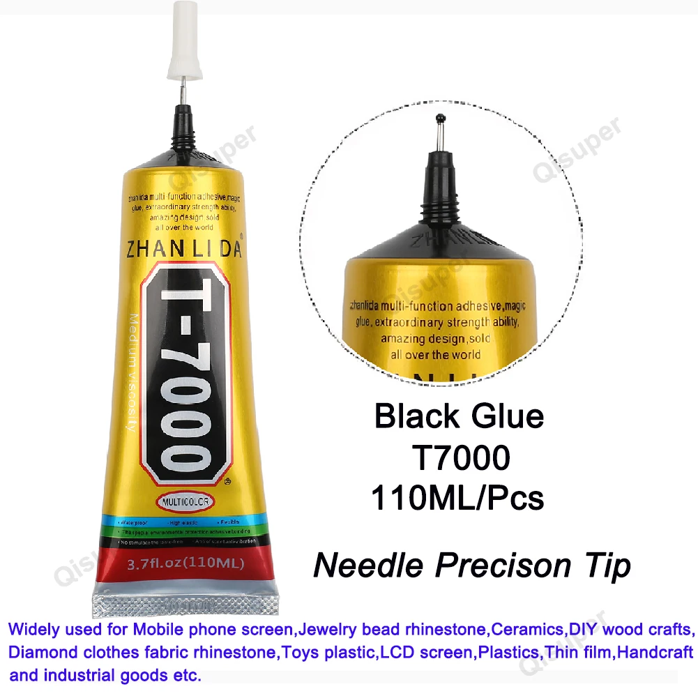 Waterproof Liquid Epoxy Black Glue Phone Speaker Repair Cell Mobile Screen Display Adhesive Zhanlida Fabric Bond Super Sealant 2
