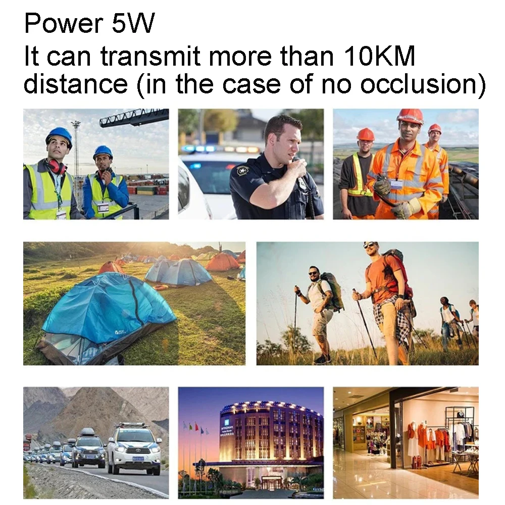 2pack Wholesale Walkie-Talkie Baofeng BF-888S  Two Way Radio 888s UHF 400-470MHz 16 Channel 10km Communication Distance 2