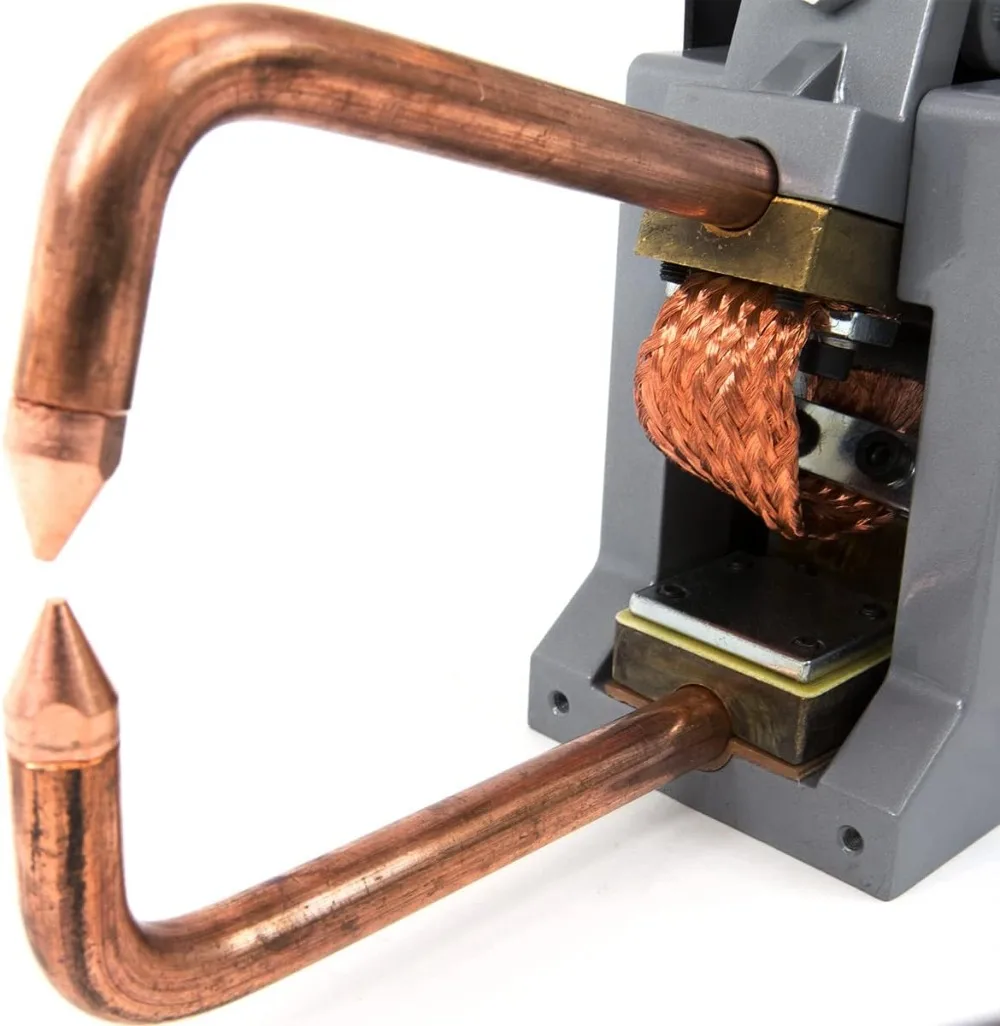 Portable Spot Welder 110V Handheld Gun 1/8" Tip 6" Throat Depth Electric Welding Tool