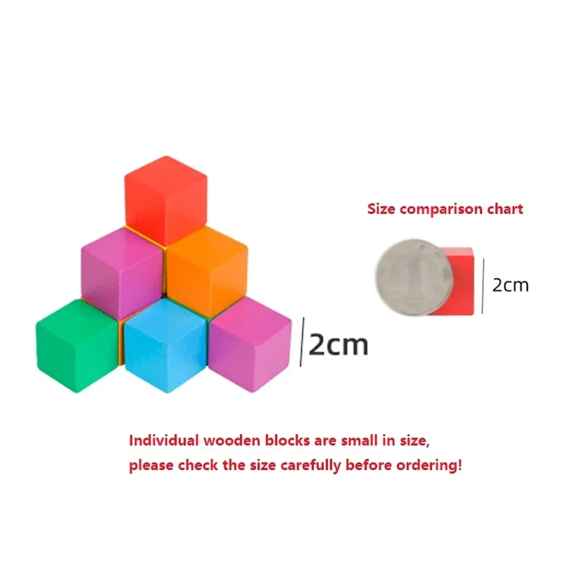 Montessori Rainbow Magic Block Puzzle 5