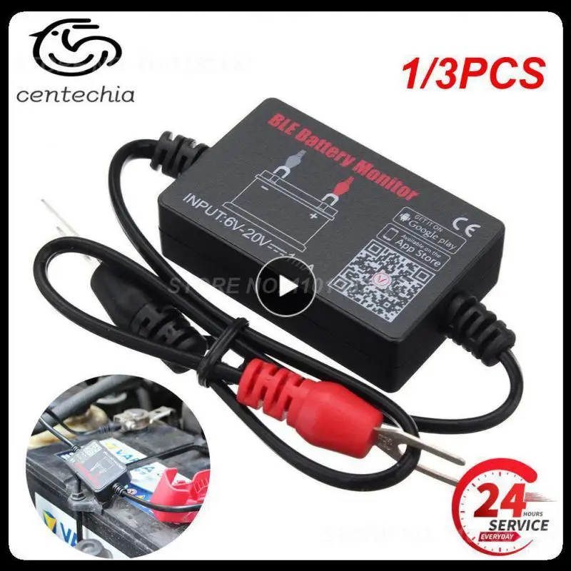 

1/3PCS Car Battery Monitor Tester Bluetooth 4.0 12v Real Time Short-circuit Protection Car Battery Tester For Android IOS
