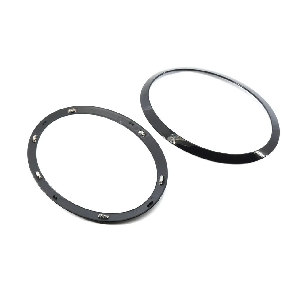 Headlight Trim Ring 2pcs Font/Rear Lamp Frame For MINI COOPER F55 F56 F57 2013-51712355791 51712355798