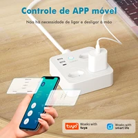 Smart Switch with socket, Brazil line filter, smart plug, USB socket, Smart Switch, Smart Socket 4