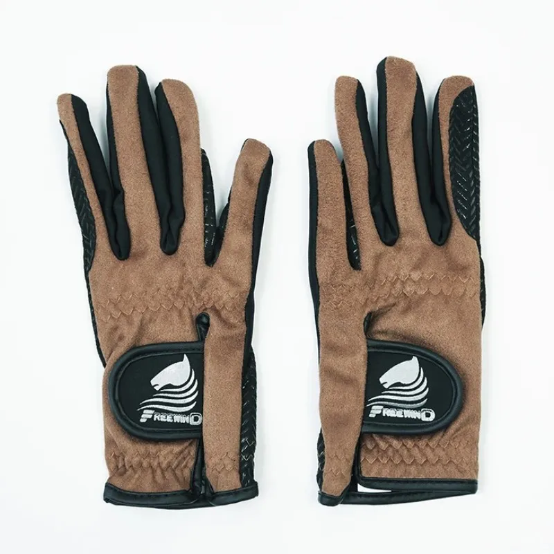 2024 Professional Horse Riding Gloves Men Women Unisex Horseback Riding Gloves Anti-slip Kid Girl Unisex equestrian equipment 4