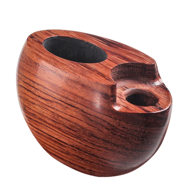 Rosewood 9mm filter pipe vest pocket tobacco pipe bent stem smoking accessories men's gift