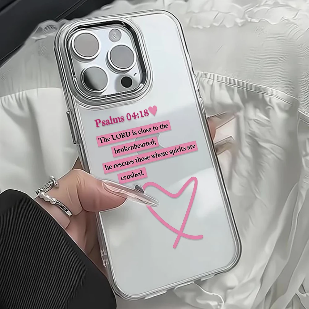 Inspirational Bible Verse Dustproof Protective Phone Case